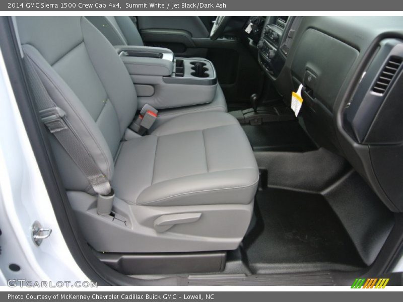 Summit White / Jet Black/Dark Ash 2014 GMC Sierra 1500 Crew Cab 4x4