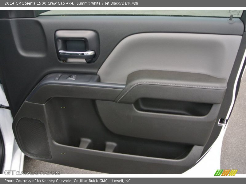 Summit White / Jet Black/Dark Ash 2014 GMC Sierra 1500 Crew Cab 4x4