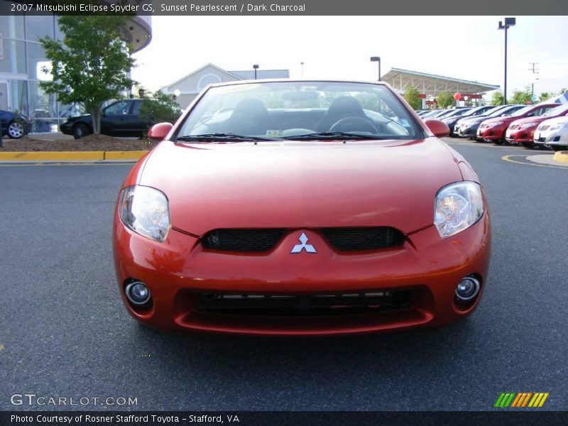 Sunset Pearlescent / Dark Charcoal 2007 Mitsubishi Eclipse Spyder GS