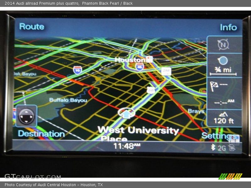 Phantom Black Pearl / Black 2014 Audi allroad Premium plus quattro