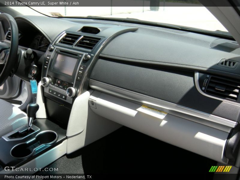 Super White / Ash 2014 Toyota Camry LE