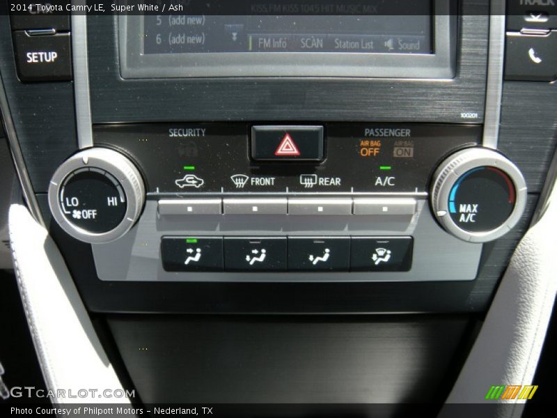 Super White / Ash 2014 Toyota Camry LE