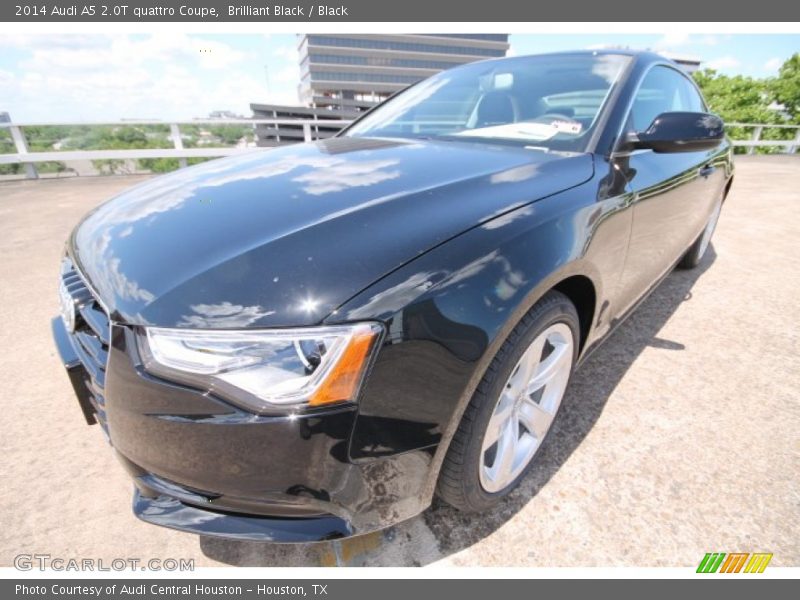 Brilliant Black / Black 2014 Audi A5 2.0T quattro Coupe