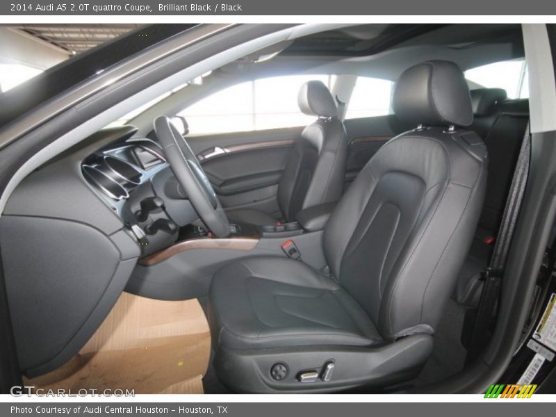 Brilliant Black / Black 2014 Audi A5 2.0T quattro Coupe