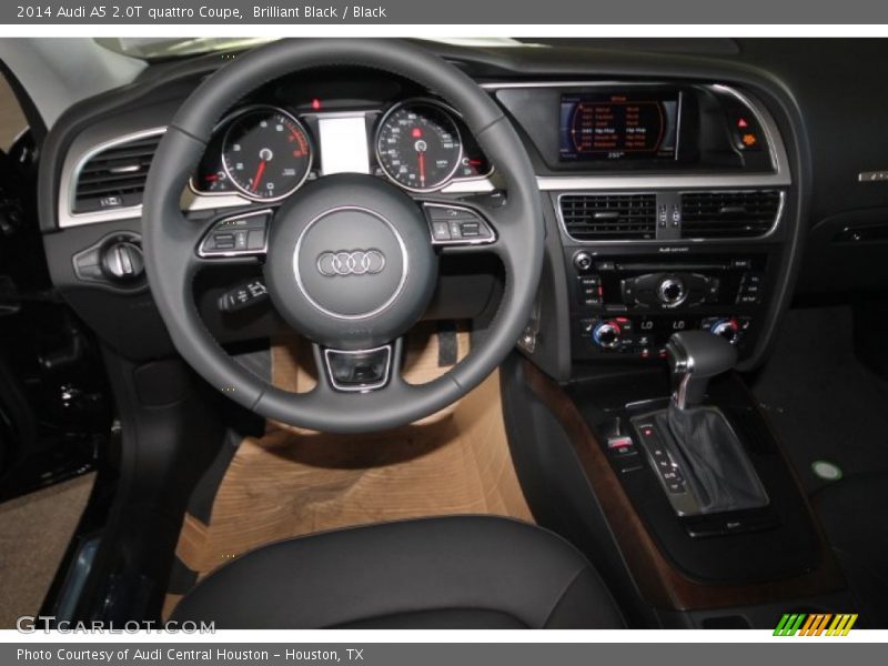 Brilliant Black / Black 2014 Audi A5 2.0T quattro Coupe