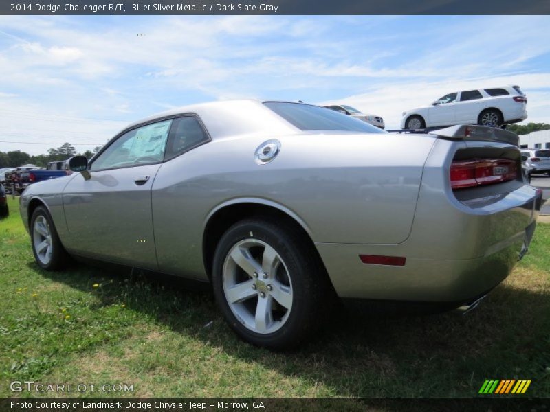 Billet Silver Metallic / Dark Slate Gray 2014 Dodge Challenger R/T