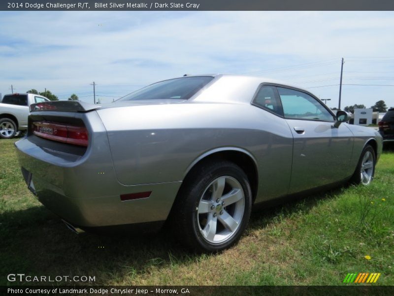 Billet Silver Metallic / Dark Slate Gray 2014 Dodge Challenger R/T