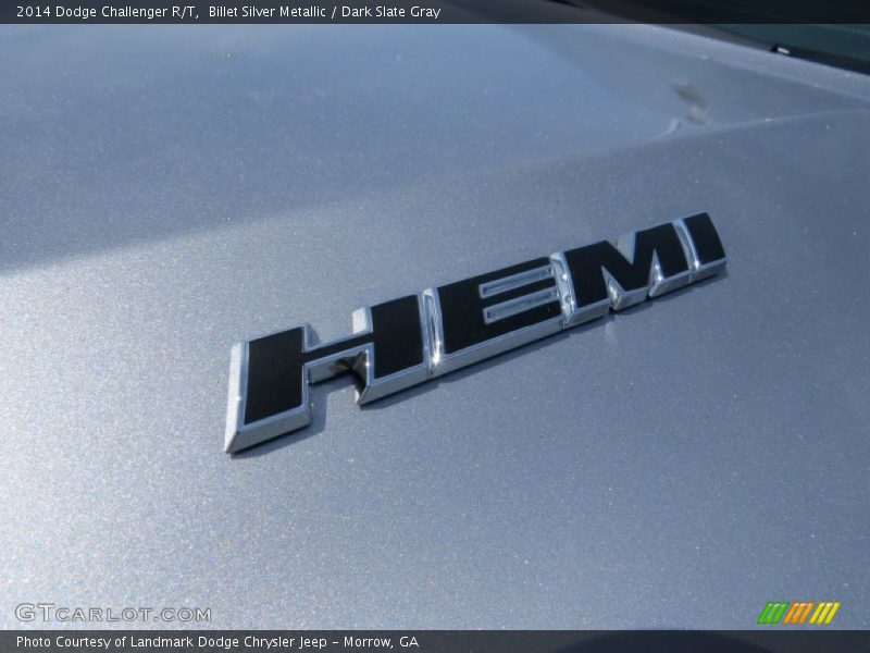 Billet Silver Metallic / Dark Slate Gray 2014 Dodge Challenger R/T