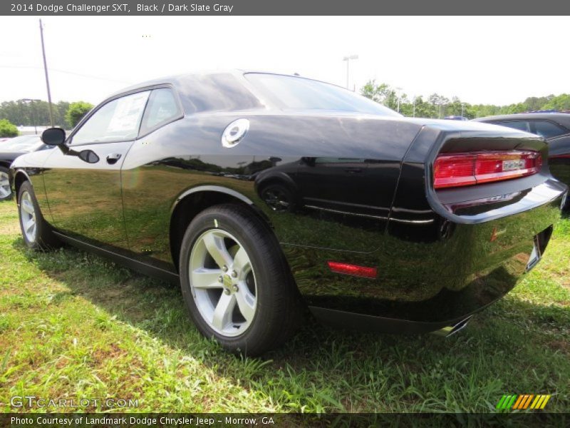 Black / Dark Slate Gray 2014 Dodge Challenger SXT