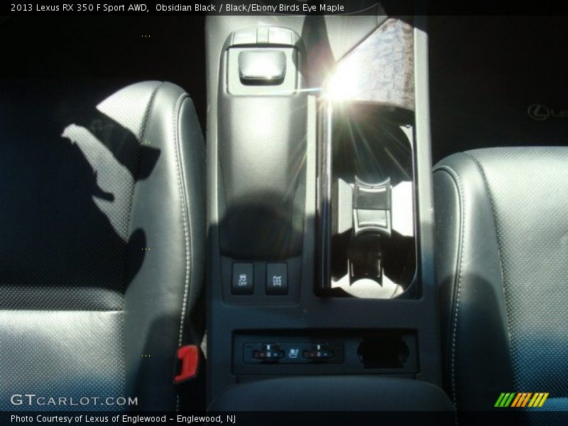 Obsidian Black / Black/Ebony Birds Eye Maple 2013 Lexus RX 350 F Sport AWD