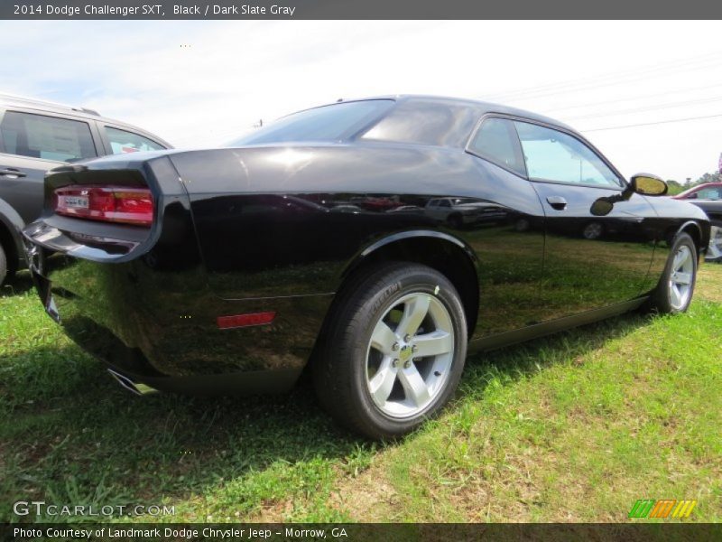 Black / Dark Slate Gray 2014 Dodge Challenger SXT