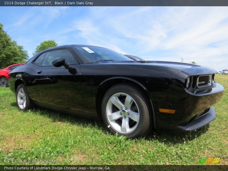 Black / Dark Slate Gray 2014 Dodge Challenger SXT