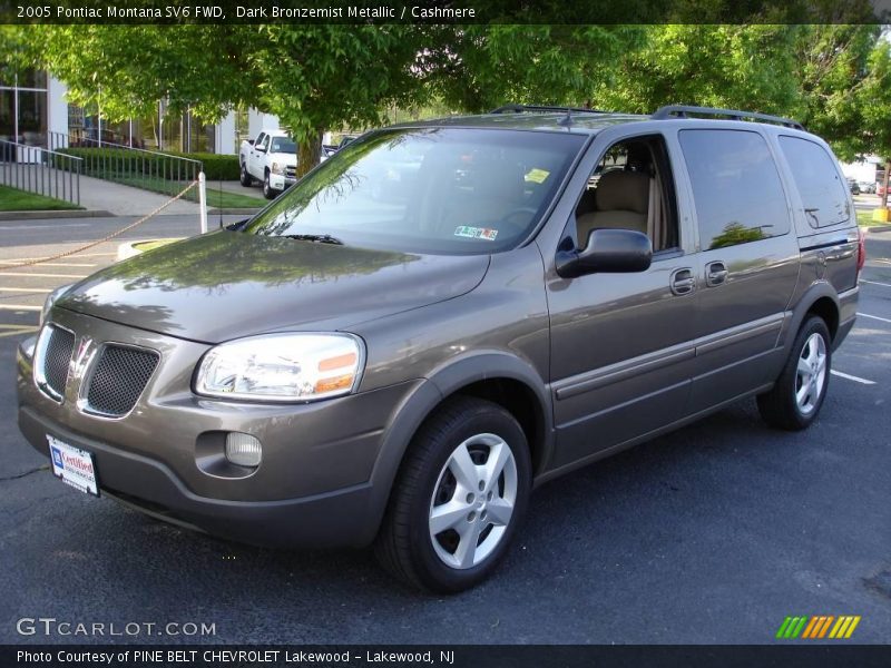 Dark Bronzemist Metallic / Cashmere 2005 Pontiac Montana SV6 FWD