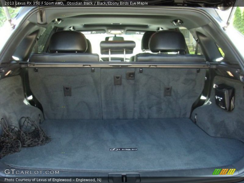 Obsidian Black / Black/Ebony Birds Eye Maple 2013 Lexus RX 350 F Sport AWD