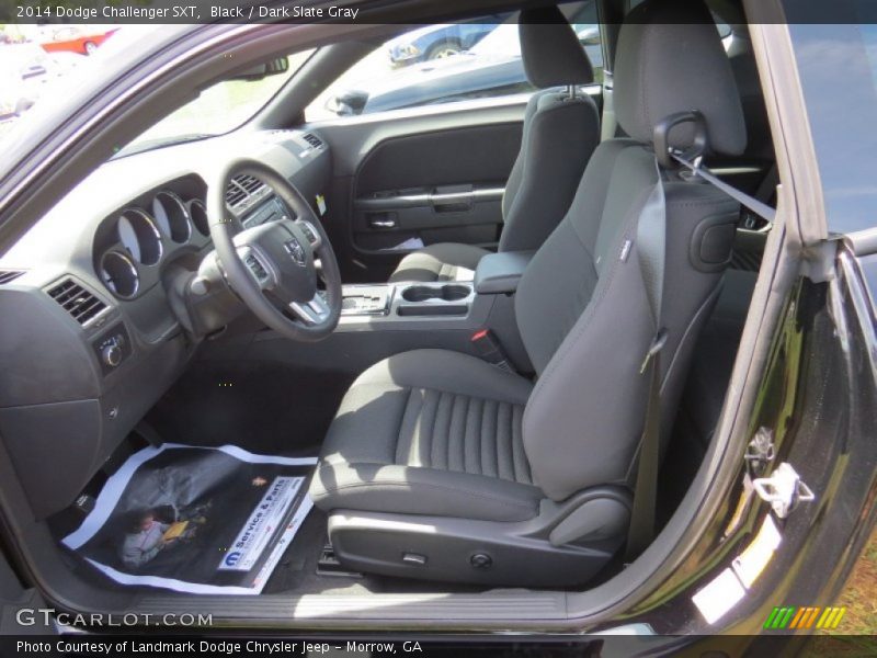 Black / Dark Slate Gray 2014 Dodge Challenger SXT