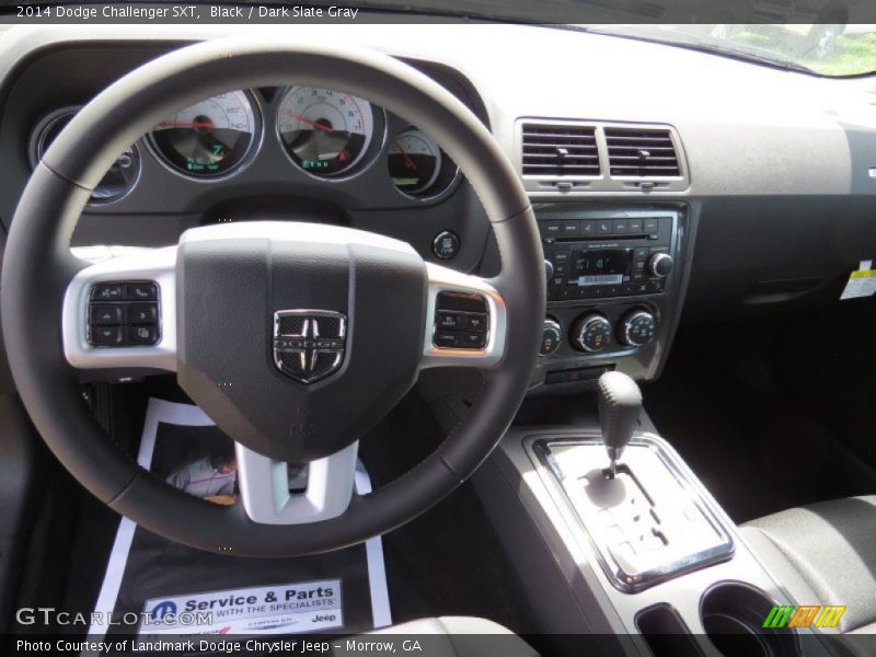 Black / Dark Slate Gray 2014 Dodge Challenger SXT