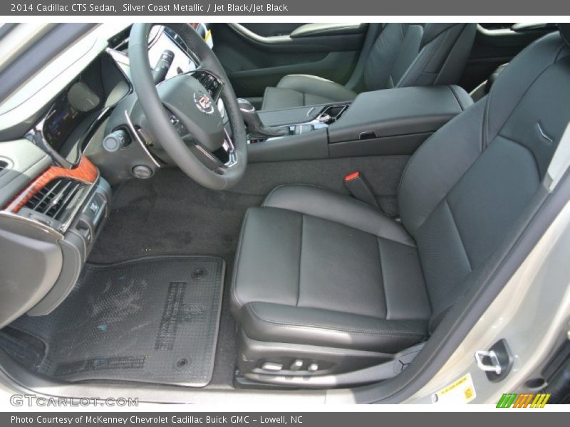 Silver Coast Metallic / Jet Black/Jet Black 2014 Cadillac CTS Sedan