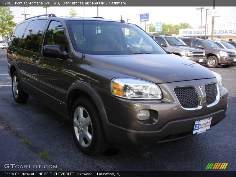 Dark Bronzemist Metallic / Cashmere 2005 Pontiac Montana SV6 FWD