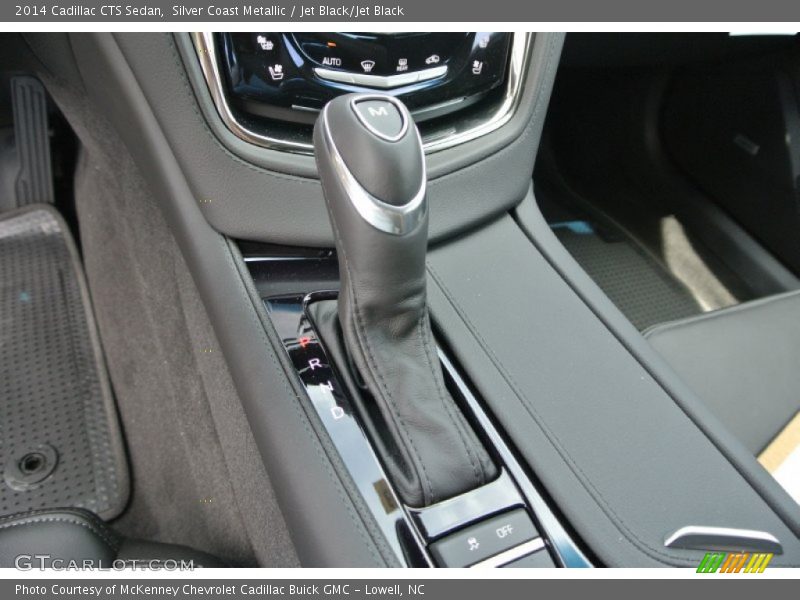 Silver Coast Metallic / Jet Black/Jet Black 2014 Cadillac CTS Sedan