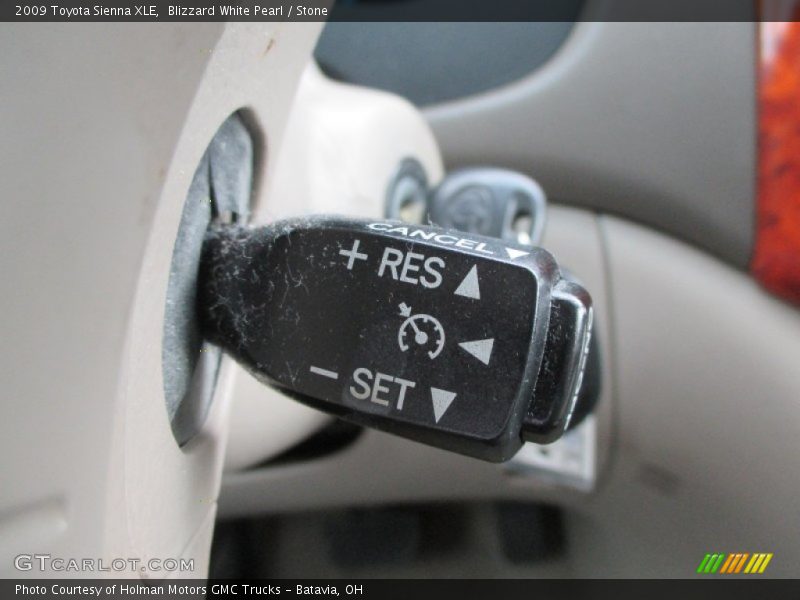 Blizzard White Pearl / Stone 2009 Toyota Sienna XLE