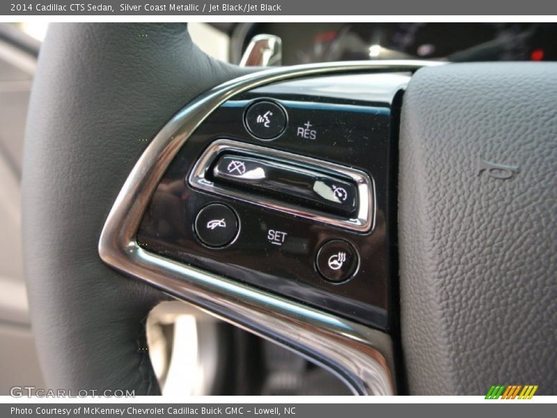 Silver Coast Metallic / Jet Black/Jet Black 2014 Cadillac CTS Sedan