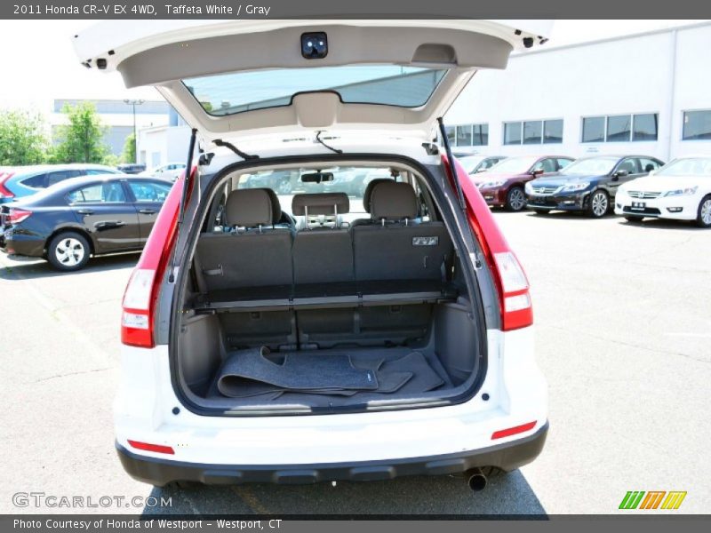 Taffeta White / Gray 2011 Honda CR-V EX 4WD