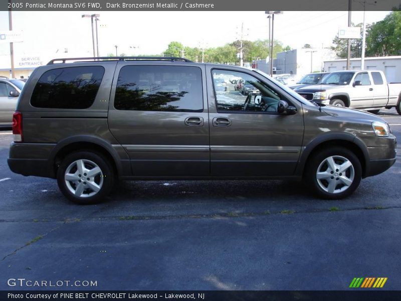 Dark Bronzemist Metallic / Cashmere 2005 Pontiac Montana SV6 FWD
