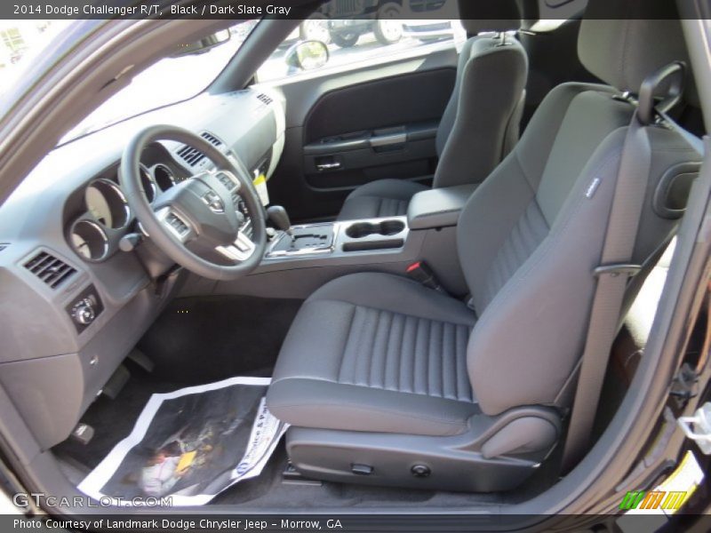 Black / Dark Slate Gray 2014 Dodge Challenger R/T