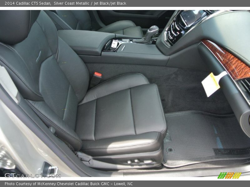 Silver Coast Metallic / Jet Black/Jet Black 2014 Cadillac CTS Sedan