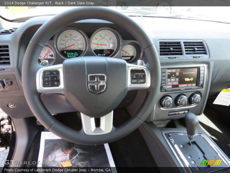 Black / Dark Slate Gray 2014 Dodge Challenger R/T