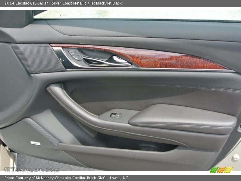 Silver Coast Metallic / Jet Black/Jet Black 2014 Cadillac CTS Sedan