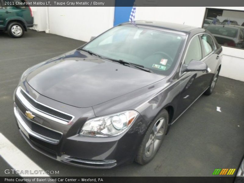 Taupe Gray Metallic / Ebony 2011 Chevrolet Malibu LT
