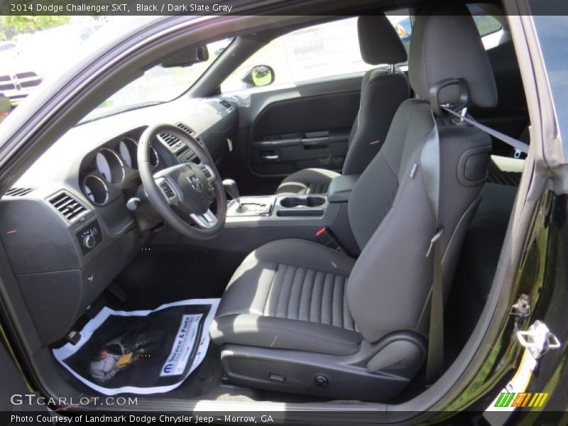 Black / Dark Slate Gray 2014 Dodge Challenger SXT