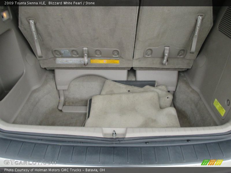 Blizzard White Pearl / Stone 2009 Toyota Sienna XLE