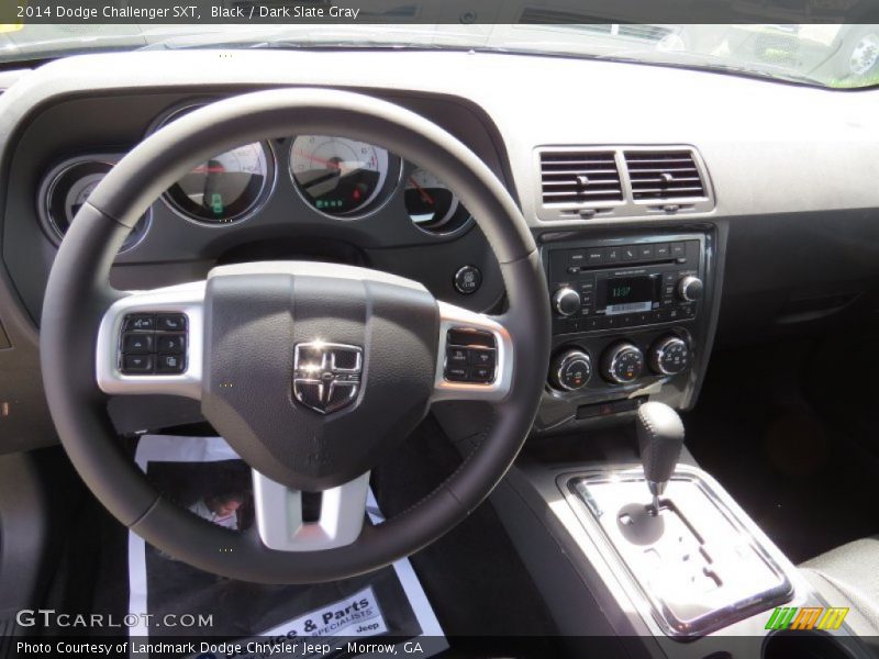 Black / Dark Slate Gray 2014 Dodge Challenger SXT