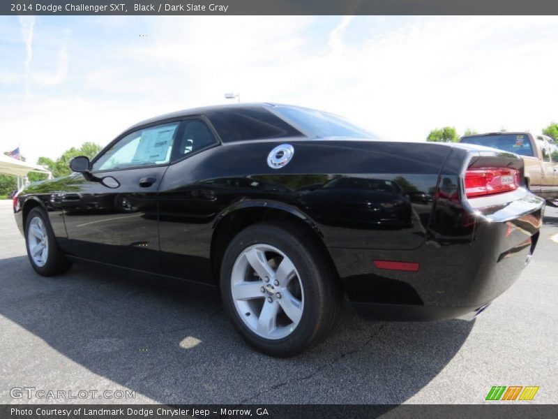 Black / Dark Slate Gray 2014 Dodge Challenger SXT
