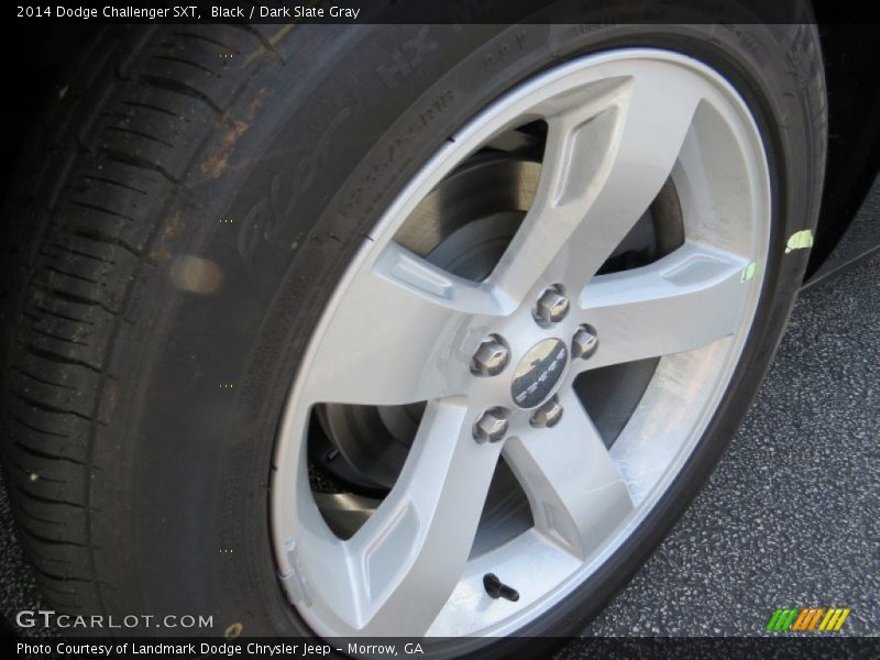Black / Dark Slate Gray 2014 Dodge Challenger SXT