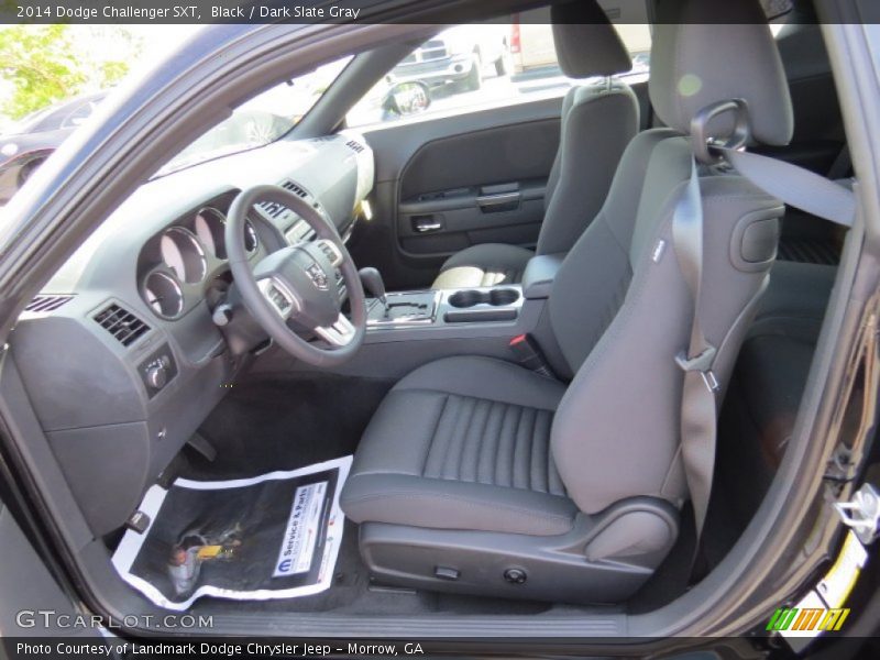 Black / Dark Slate Gray 2014 Dodge Challenger SXT