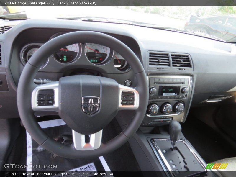 Black / Dark Slate Gray 2014 Dodge Challenger SXT