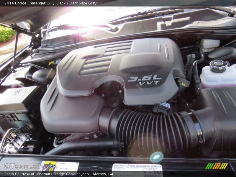 Black / Dark Slate Gray 2014 Dodge Challenger SXT