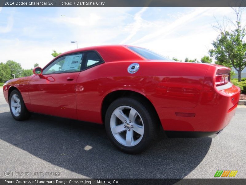 TorRed / Dark Slate Gray 2014 Dodge Challenger SXT