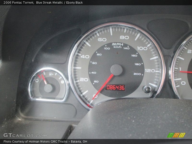 Blue Streak Metallic / Ebony Black 2006 Pontiac Torrent