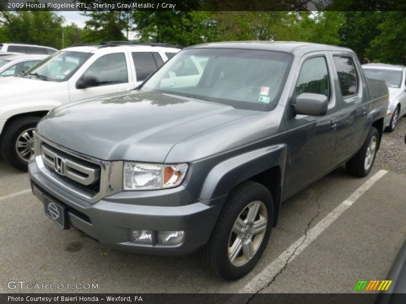 Sterling Gray Metallic / Gray 2009 Honda Ridgeline RTL