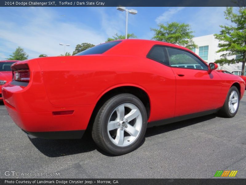 TorRed / Dark Slate Gray 2014 Dodge Challenger SXT