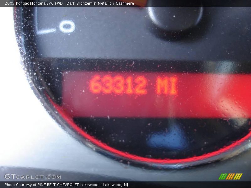 Dark Bronzemist Metallic / Cashmere 2005 Pontiac Montana SV6 FWD
