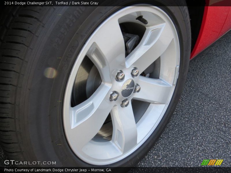 TorRed / Dark Slate Gray 2014 Dodge Challenger SXT