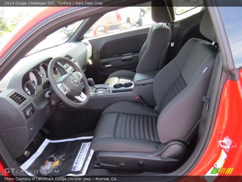 TorRed / Dark Slate Gray 2014 Dodge Challenger SXT