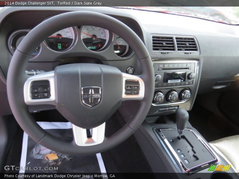 TorRed / Dark Slate Gray 2014 Dodge Challenger SXT