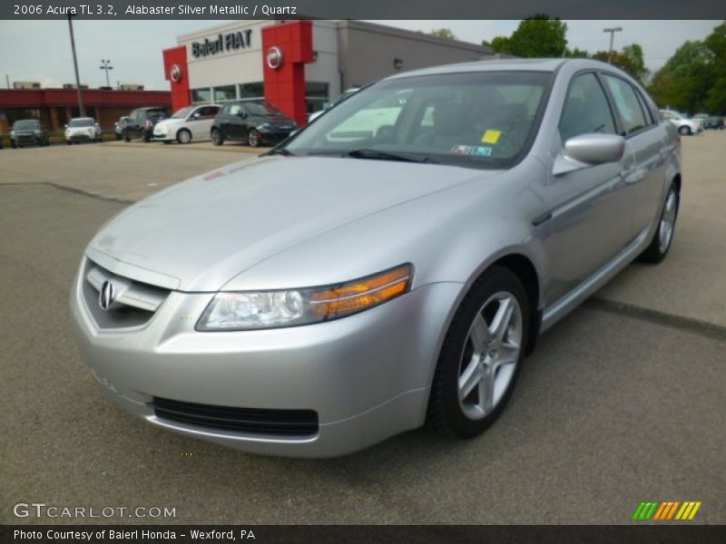 Alabaster Silver Metallic / Quartz 2006 Acura TL 3.2