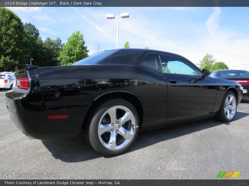 Black / Dark Slate Gray 2014 Dodge Challenger SXT